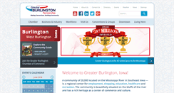 Desktop Screenshot of greaterburlington.com